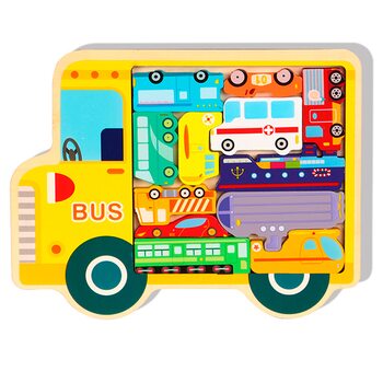 Головоломка-собирайка «Транспорт»