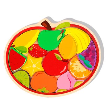 Головоломка-собирайка «Фрукты-ягоды»