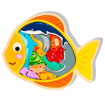 Головоломка-собирайка «Рыбки»