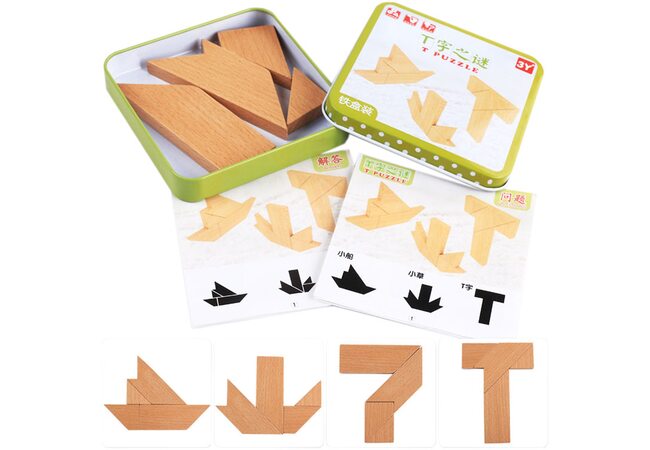 Головоломка «Т-головоломка» (незабарвлений)