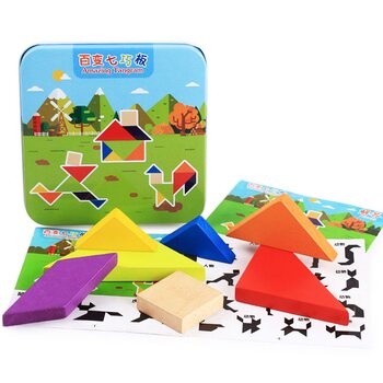 Танграм (цветной)