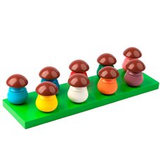 Грибочки на поляне, 9 шт.