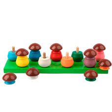 Грибочки на поляне, 9 шт.