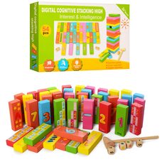 Настольная игра «Башня. Арифметика», 54 дет.