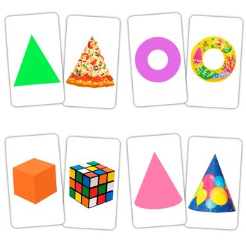 Игра-парочки «Фигуры», рус.