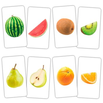 Игра-парочки «Фрукт и долька», рус.