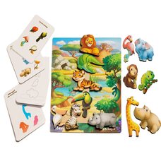 Игра-логика на липучке «Африка»