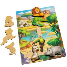 Игра-логика на липучке «Африка»