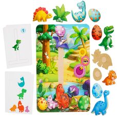 Игра-логика на липучке «Динозавры»