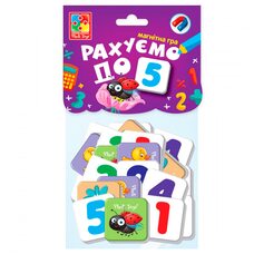 Набор магнитов «Учимся считать до 5»