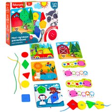 Шнуровка «Maxi-пуговицы», 12 шт. (Fisher Price)