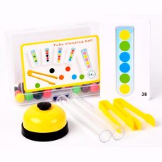 Игра-моторика «Шарики» (цветовые схемы) с колокольчиком