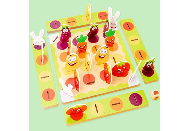Настольная игра «Собери овощи» (Лудо)