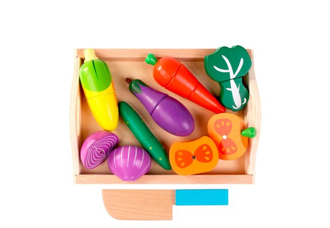 Овощи разрезные (на магните)