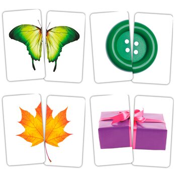 Игра-парочки «Половинки», рус.