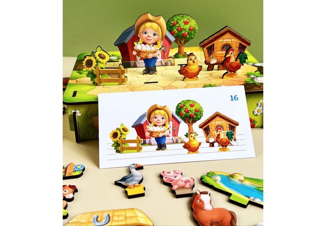 Настільна гра «Панорама: ферма»