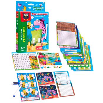 Игра с маркером «Картинки» (продвинутый уровень), рус.