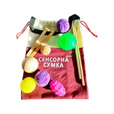 Развивающий набор «Сенсорная сумка» (мячики) от ТМ «HEGA»