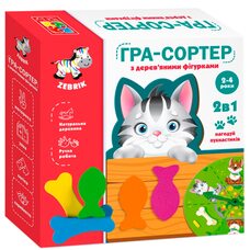 Развивающая игра-сортер «Накорми пушистиков»