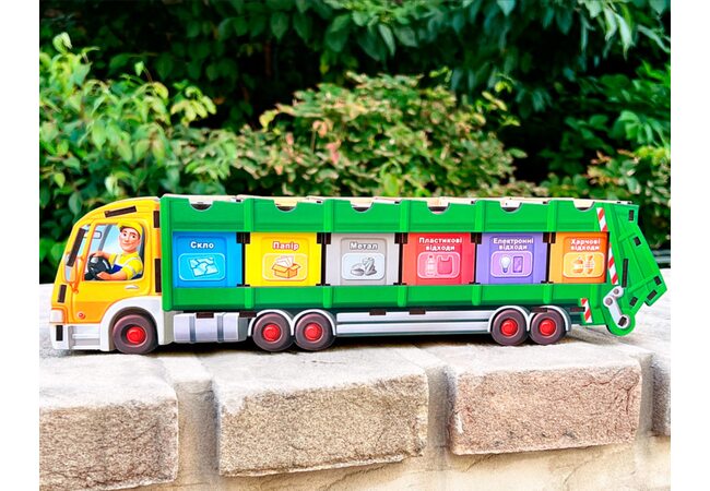 Игра «Сортировка мусора» (мусоровоз)