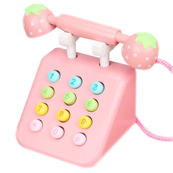 Игра «Телефон-клубничка» (розовая)