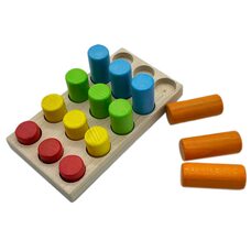 Игра «Цилиндры» (цвет, размер)