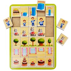 Развивающая пазловая игра «Укажите размеры»