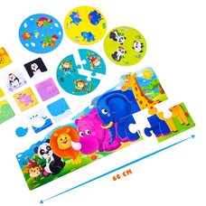 Настольная игра «Зоомир» 3 в 1