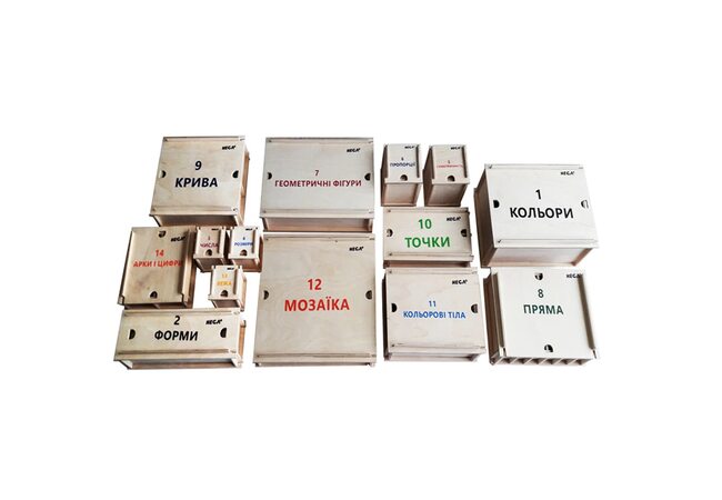 Развивающий набор «Дары Фрёбеля» от ТМ «HEGA»