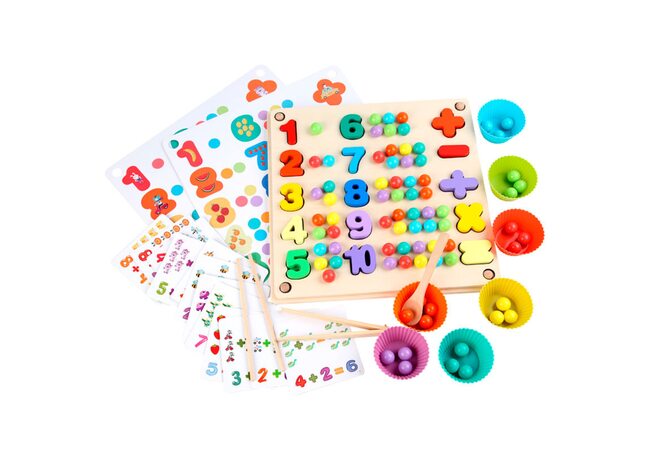 Ігровий набір «Цифри-знаки-кульки від 1 до 10»