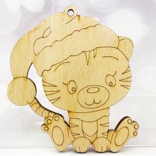 Ёлочное украшение «Тигренок»