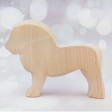 Деревянная игрушка-раскраска «Лев»