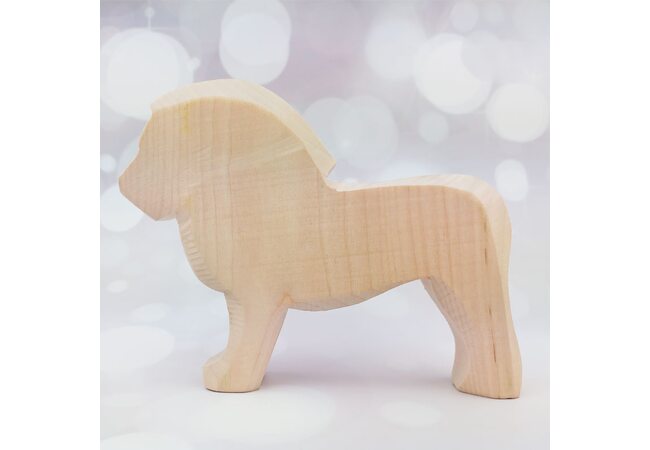 Деревянная игрушка-раскраска «Лев»