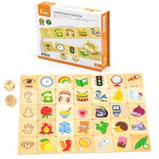 Пазловая игра «Чувства восприятия»