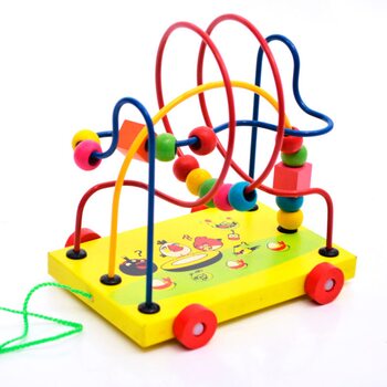 Каталка на нитке + пальчиковый лабиринт