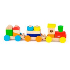 Цветной паровозик