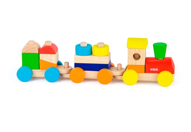 Цветной паровозик