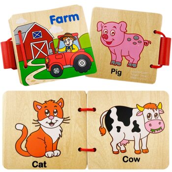 Книжечка с картинками «Ферма»