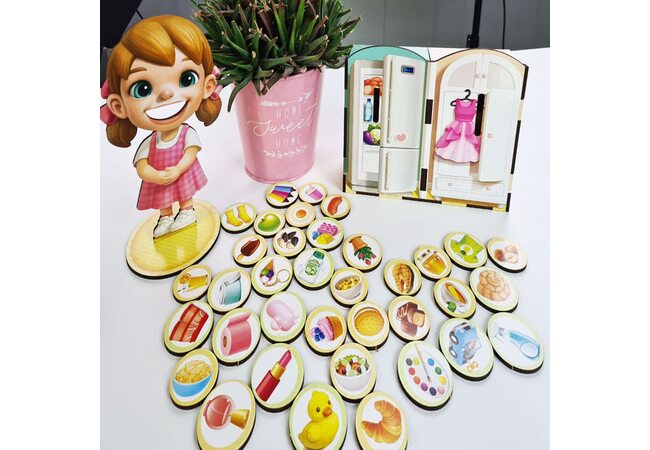 Развивающая игра «Съедобное-несъедобное». Накорми Ясю.