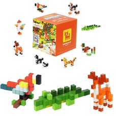 Развивающий конструктор «Cubika World», 64 дет.