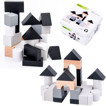 Конструктор «Чорно-білий», 24 дет.