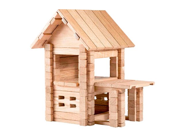 Конструктор «Домик с верандой», 102 дет.