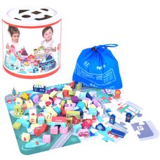 Конструктор «Town», 120 деталей у відрі