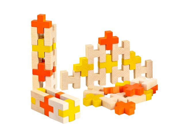 Конструктор «Крестики-городок», 40 дет.