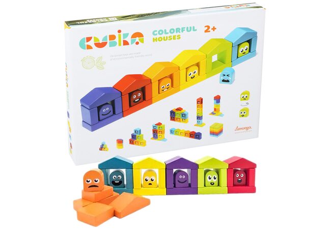 Дерев'яний конструктор «Будиночок», 30 дет.