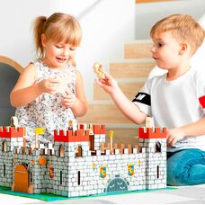 Деревянный сборный конструктор «Замок»