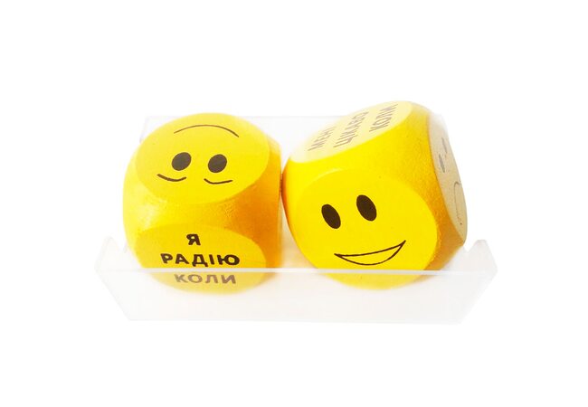 Кубики «Емоції та почуття» від ТМ «HEGA»