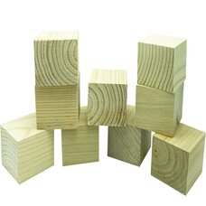 9 кубиков (неокрашенные)