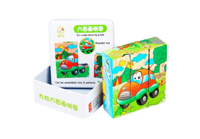 9 кубиков «Транспорт»