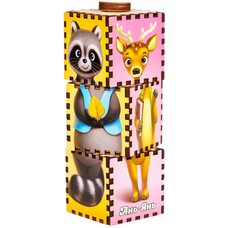 Кубики на палочке «Животные», 3 шт.
